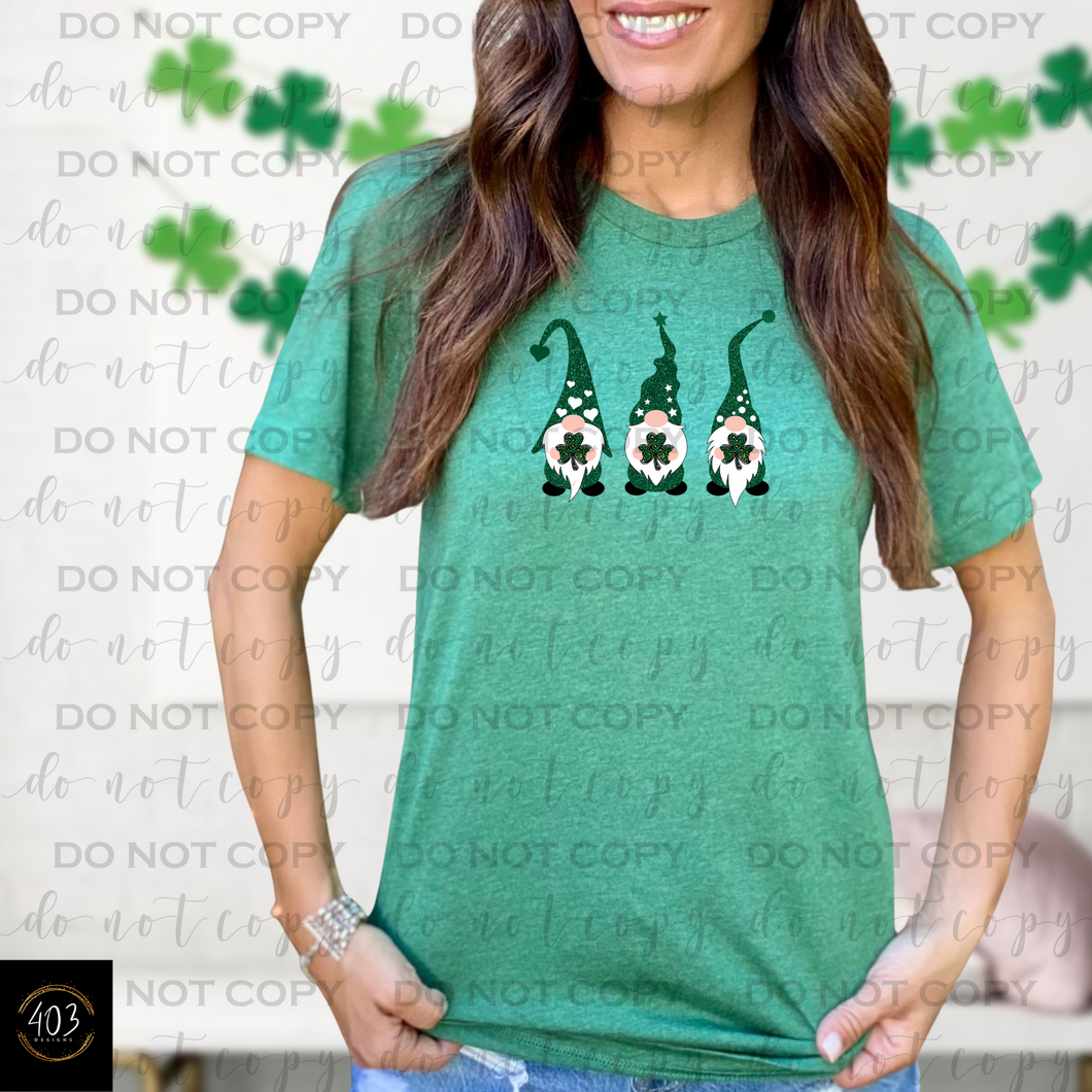 St. Patricks's Day Gnomes - DTF Transfer