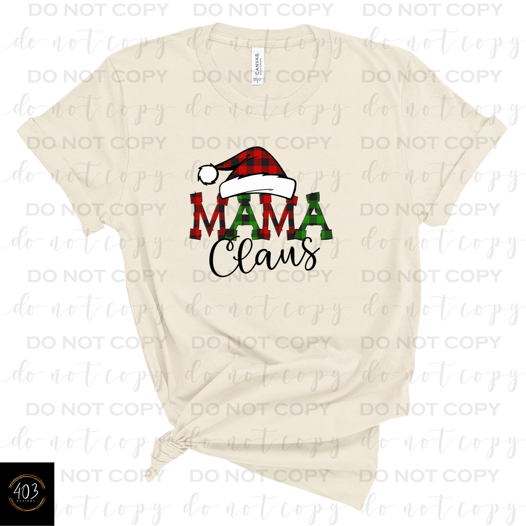 Mama Claus- DTF Transfer