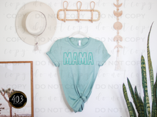 Load image into Gallery viewer, Mama Outline Embroidery DTF Transfer
