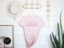 Load image into Gallery viewer, Mama Outline Embroidery DTF Transfer
