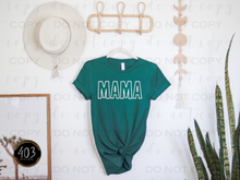 Load image into Gallery viewer, Mama Outline Embroidery DTF Transfer
